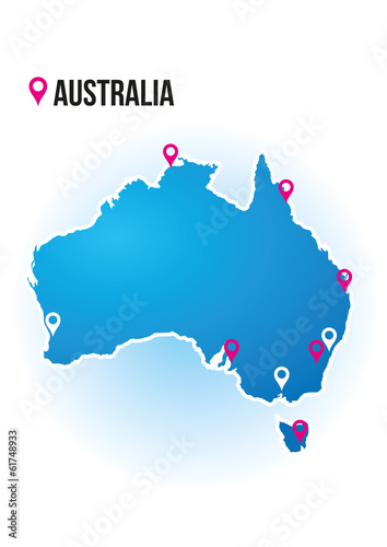 Map of Australia