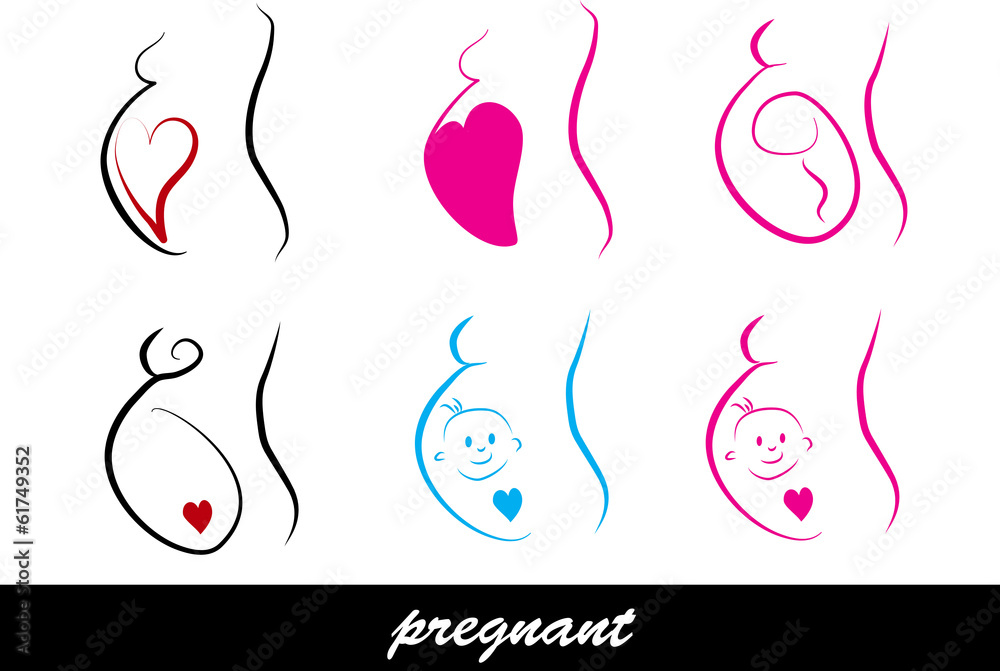 Fototapeta premium pregnant