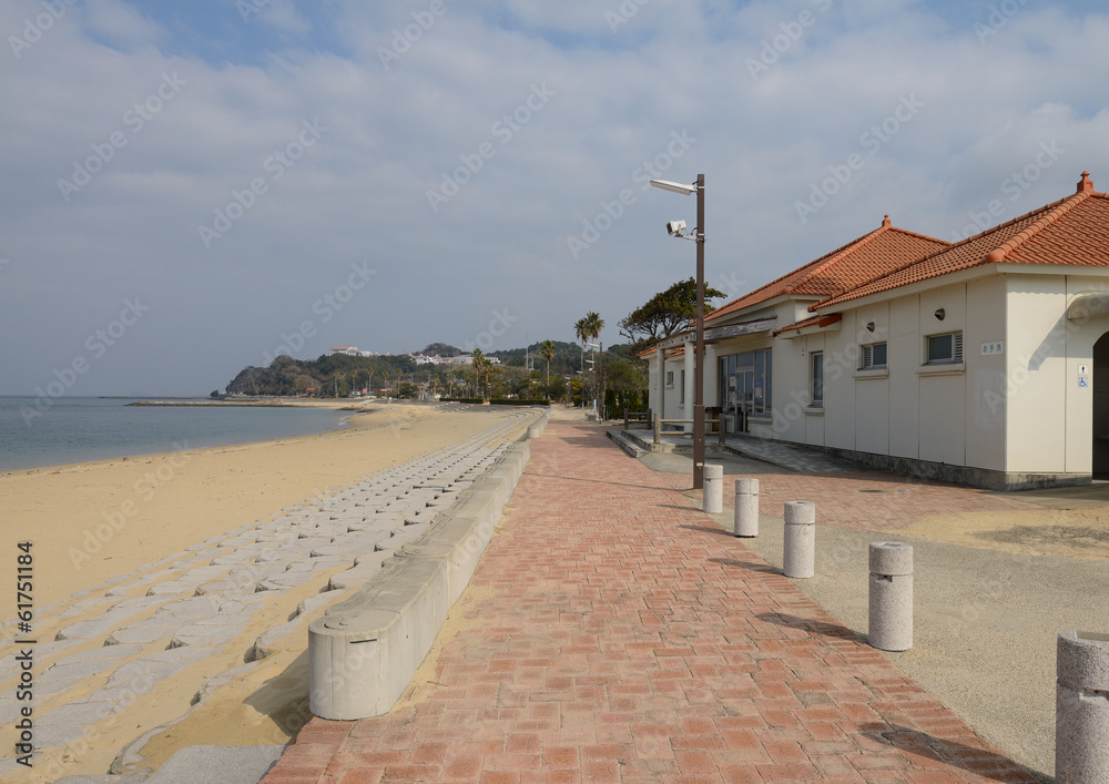 Fototapeta premium 四郎ヶ浜ビーチ