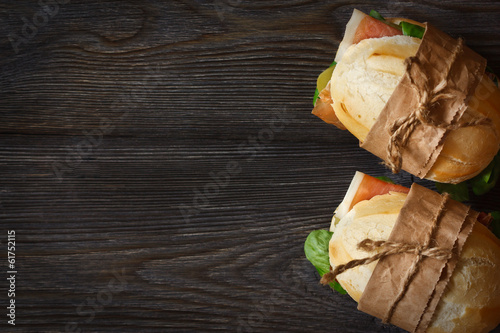 Sandwiches.