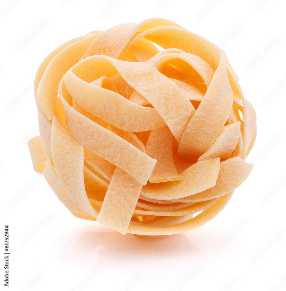 Italian pasta fettuccine nest Italian pasta fettuccine nest