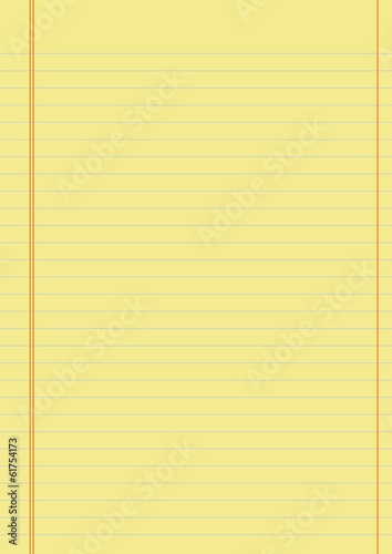 FOGLIO QUADERNO APPUNTI BLOCK NOTES RIGHE photo