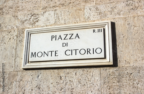 Roma, Piazza di Monte Citorio
