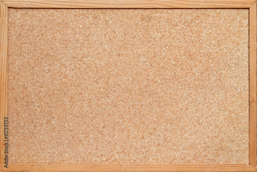 blank corkboard background