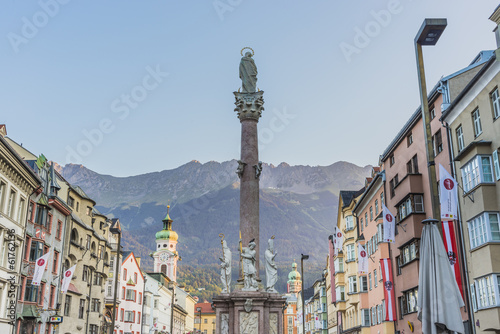 Saint Anne Column in Innsbruck, Austria. photo