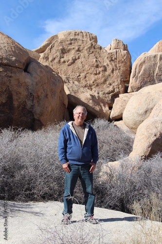 Retired Senior in Joshua Tree National Park