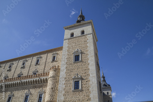 Alcazar of Toledo, military fortress destroyed during the Spanis photo