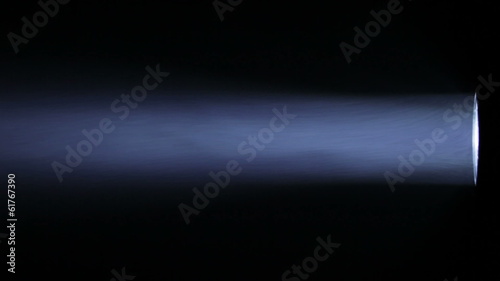 Blue light beam background in smoke, HD 1080p,loop