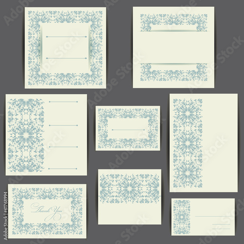Wedding invitation card