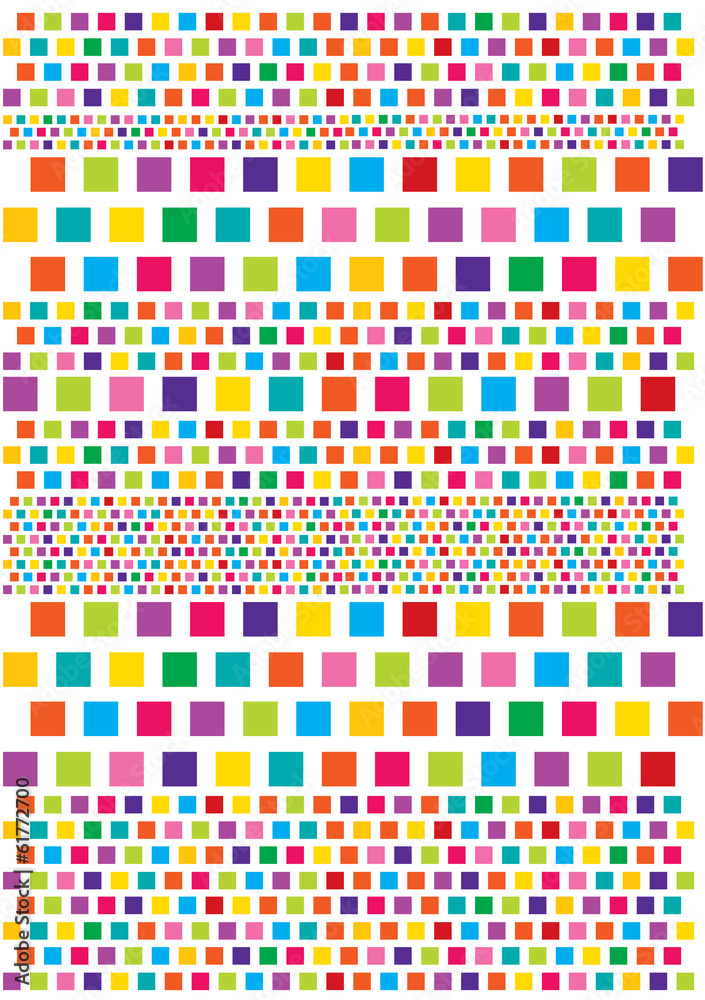 Fototapeta premium color vector squares background