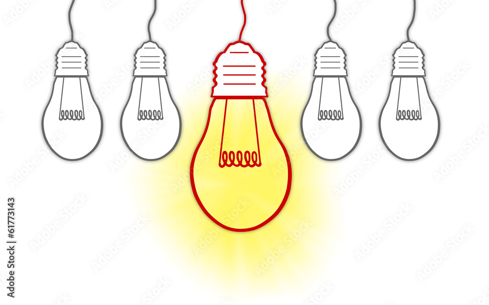Big Ideas creative light bulb concept Big Ideas creative light bulb concept