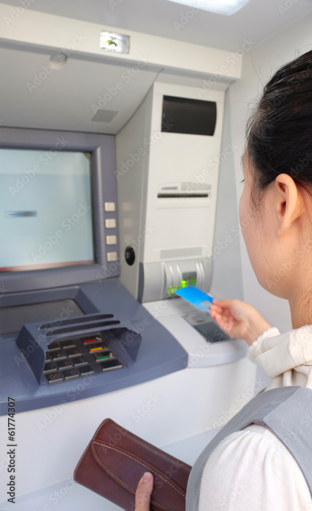 Obraz premium ATM
