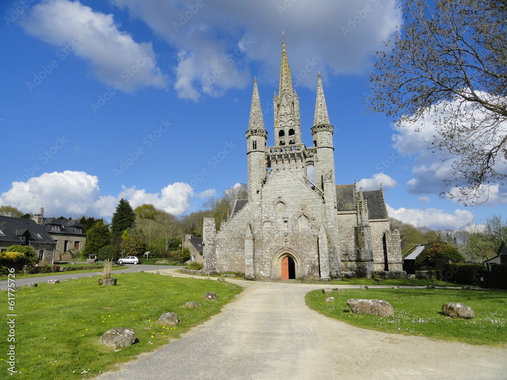 Chapelle Saint-Fiacre du Faouët (Morbihan, Bretagne)