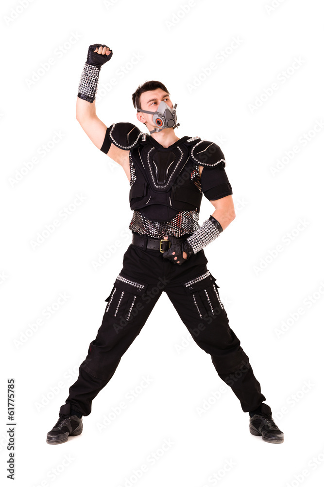 modern soldier dancer showing some movements modern soldier dancer showing some movements