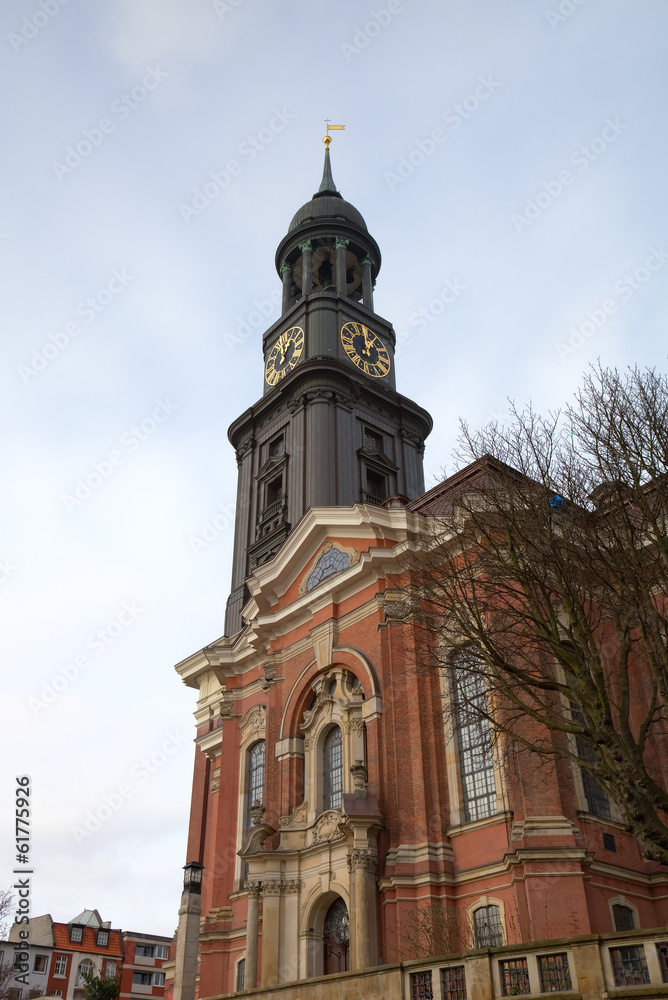 St. Michael Church. Hamburg, Germany