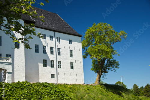 beautiful Castle of Dragsholm, Zeland, Denmark. photo