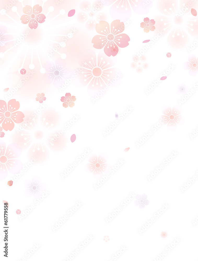 桜 和柄 春 (縦長) 桜 和柄 春 (縦長)