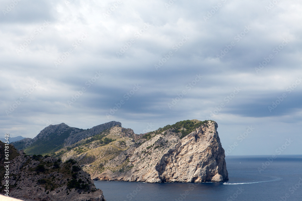 Cape Formentor on Majorca, Balearic island, Spain