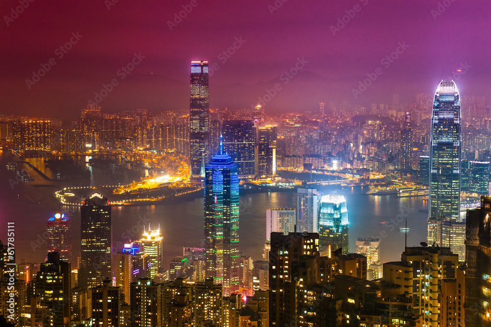 Fototapeta premium Hongkong.