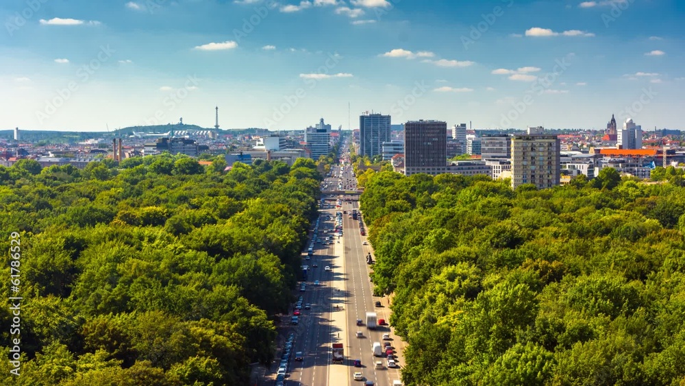 Berlin von oben, Zeitraffer