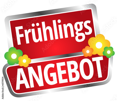 Frühlingsangebot