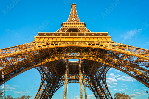 Eiffel tower at sunrise, Paris. © Luciano Mortula-LGM