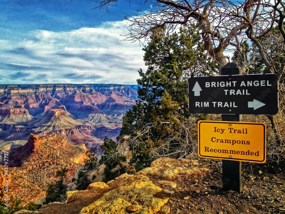 Bright Angel Trail Grand Canyon National Park, USA