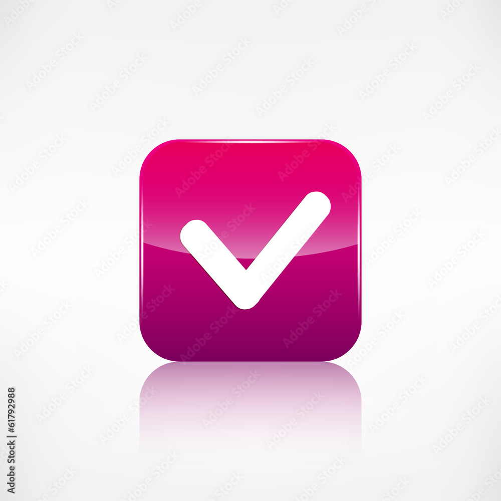 Accepr icon. Yes, ok symbol. Application button. Accepr icon. Yes, ok symbol. Application button.