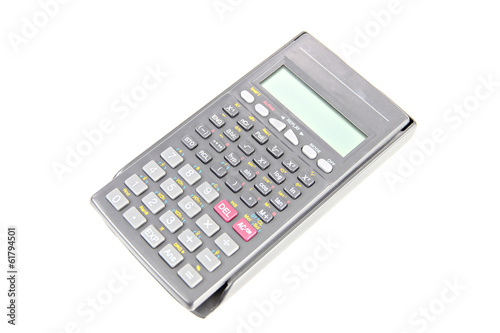 Calculator in variety of models isolated.