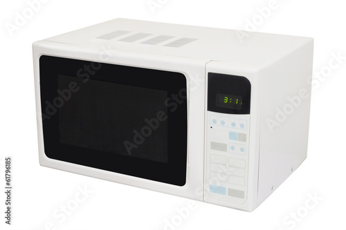 microwave oven isolated