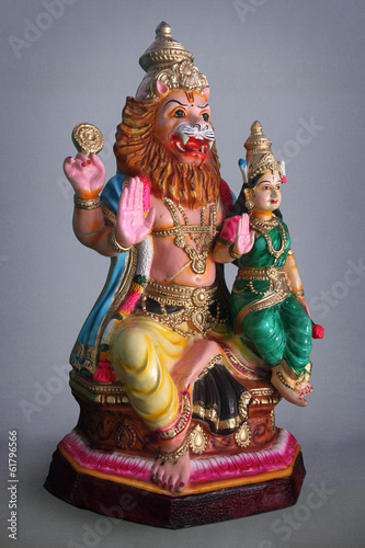Hindu God narasimha