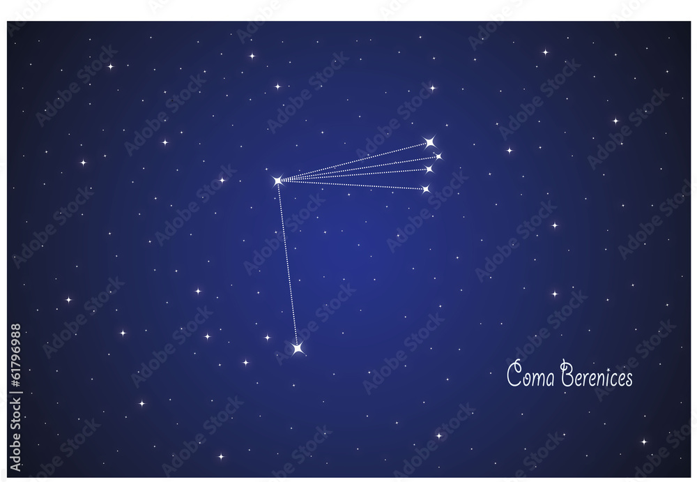 Constellation Coma Berenices
