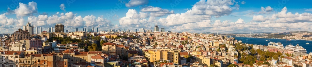 Panorama in Istanbul, Turkey