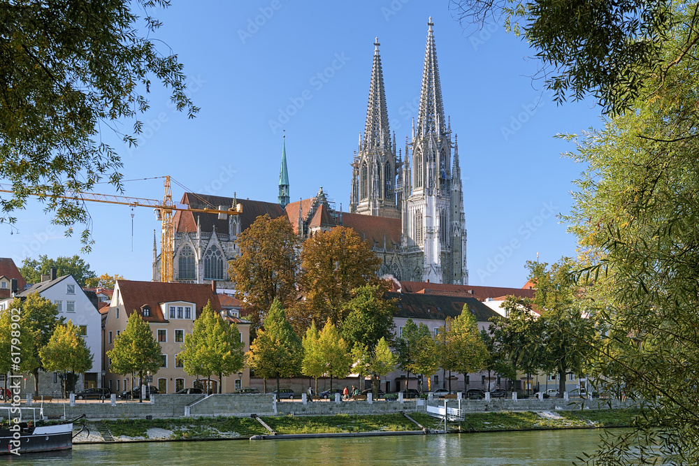Fototapeta premium Regensburg Cathedral, Germany
