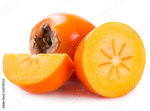Fresh persimmon photo