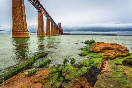 Quadro em tela Bridge Firth of Forth in autumn