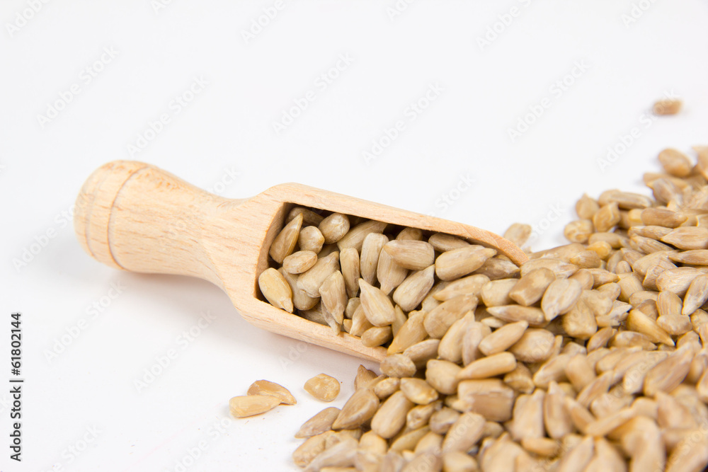 Scoop with seeds Scoop with seeds