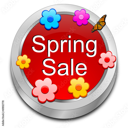 Spring sale button