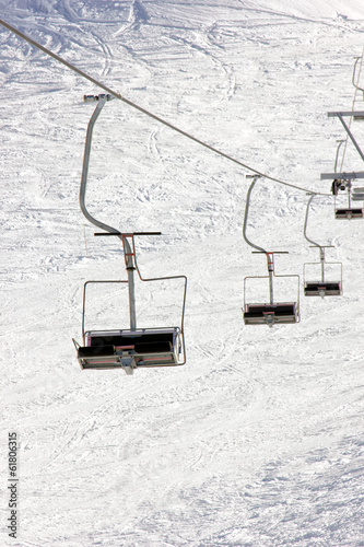 ski lift on ski resort