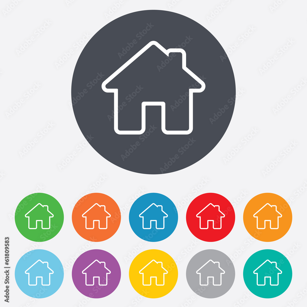 Home sign icon. Main page button. Navigation Home sign icon. Main page button. Navigation