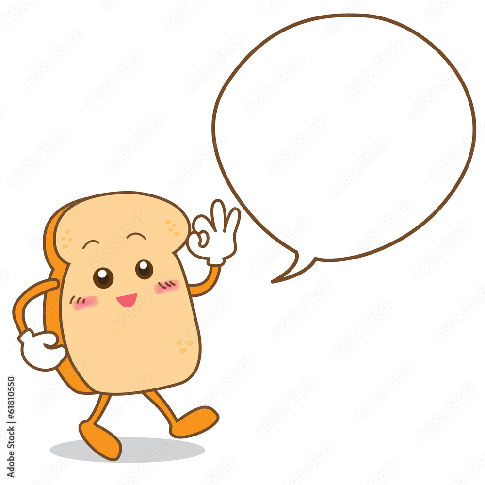 Bread with text box Bread with text box
