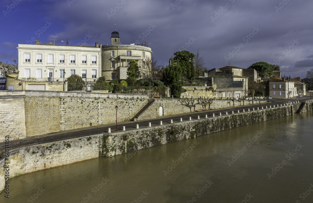 Rivière la Dordogne - Castillon la Bataille