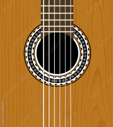 Guitar sound hole background