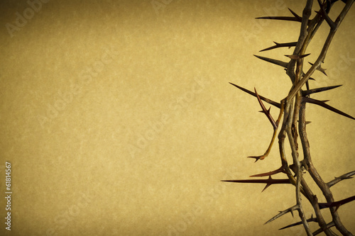 Crown Of Thorns Represents Jesus Crucifixion on Good Friday