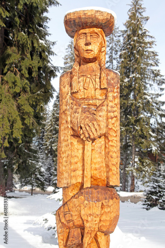 Wooden statue  Slovakia