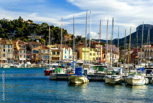 Cassis city in France