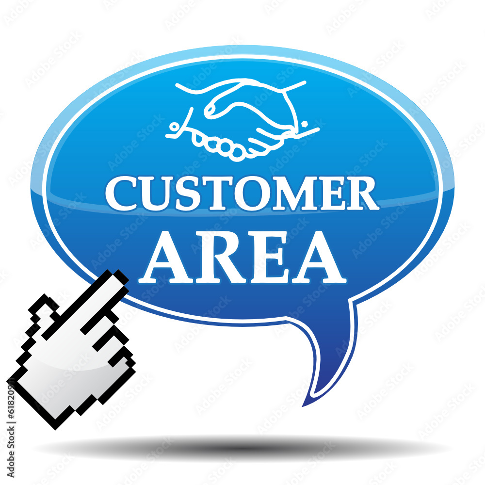CUSTOMER AREA ICON CUSTOMER AREA ICON
