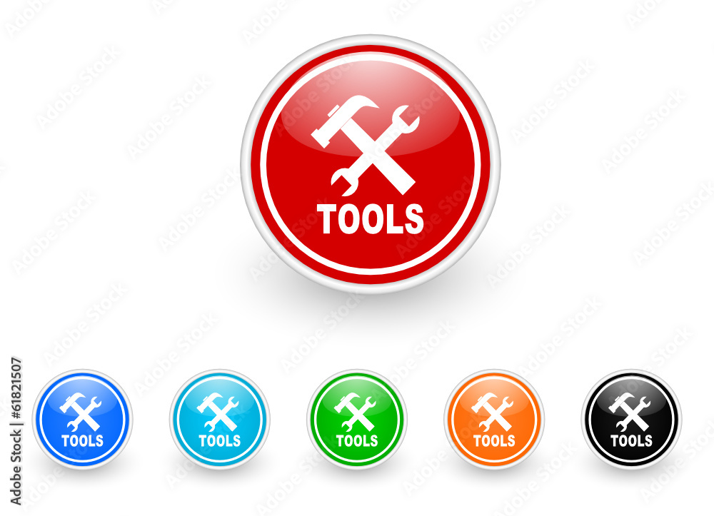 tools icon vector set tools icon vector set