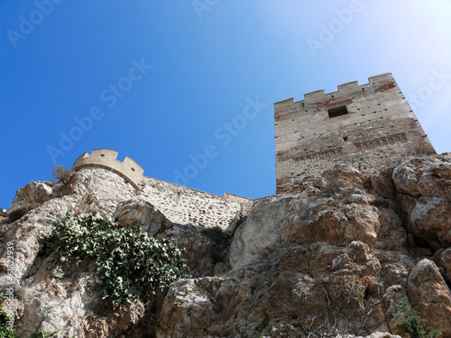 Fortified muslim castle in Andalusia. Salobrena