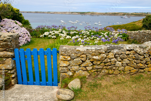 Jardin sur la baie de Lampaul
